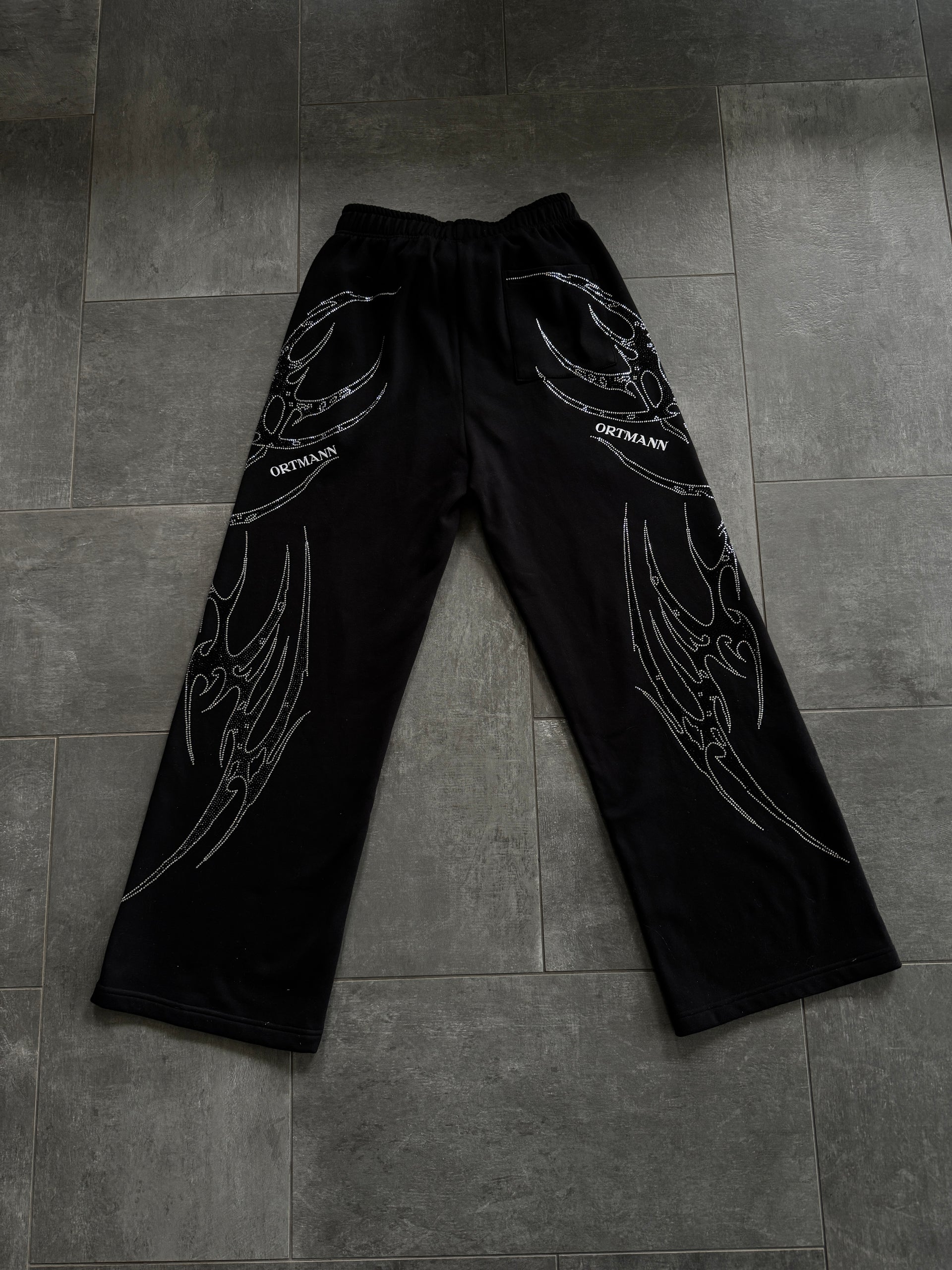 THEY NOT US RHINESTONE SWEATPANTS