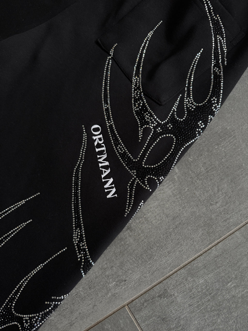 THEY NOT US RHINESTONE SWEATPANTS